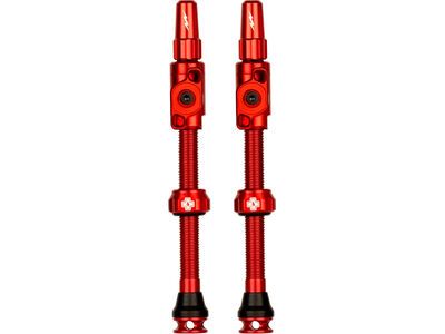 Muc-Off Big Bore Lite Tubeless Valves - 60 mm, red