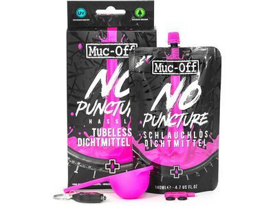 Muc-Off No Puncture Hassle Tubeless Sealant Kit - 140 ml