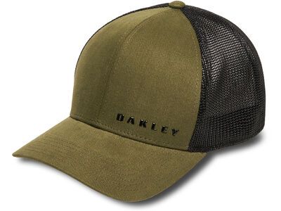 Oakley Bark Trucker Hat, new dark brush