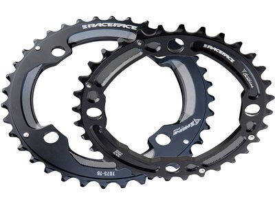 Race Face Turbine 2x Chainring - LK 104/64 black