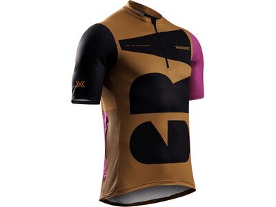 X-Bionic Corefusion Gravel Jersey Men, multi color/peanut butter - Bild 1