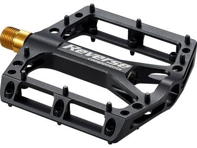 Reverse Black One Titanium Pedals, black