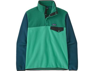 Patagonia Men's Lightweight Synchilla Snap-T Pullover aqua stone