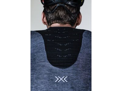 X-Bionic Corefusion Men's Cycling Short Sleeve Merino Jersey, opal black melange - Bild 10