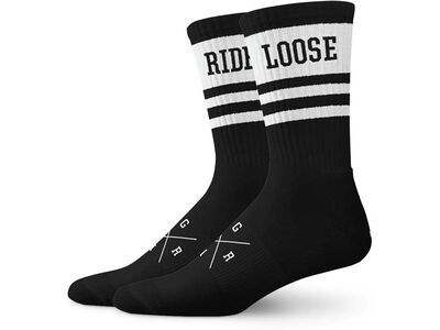 Loose Riders Cotton Socks 3-Pack Stripes, multi color