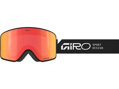 Giro Method II, Vivid Ember / stacked black/red