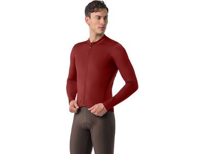 Castelli Espresso Thermal 2 Jersey, garnet - Bild 2