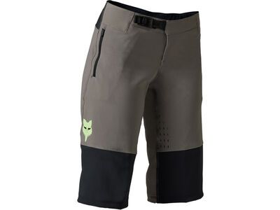 Fox Womens Defend Race Shorts, pewter