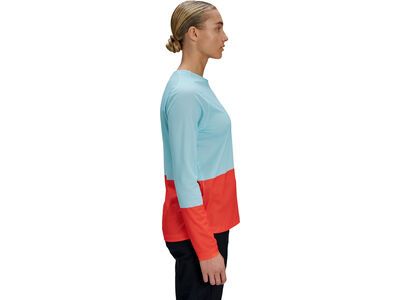 POC W's Motion Air Long Sleeve MTB Jersey, lazurite blue/carnelian orange - Bild 7
