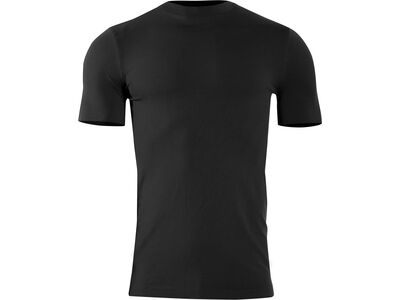 Iron-ic Cashmere Shirt with Short Sleeves - Man, black