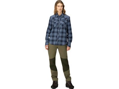 Norrona femund flannel Shirt W's, navy blazer - Bild 3