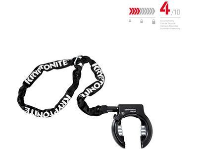 Kryptonite Ring Lock - Rahmenschloss + Kette 512 - Bild 2