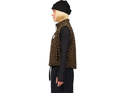 Eivy Boxy Sherpa Vest, leopard - Bild 3
