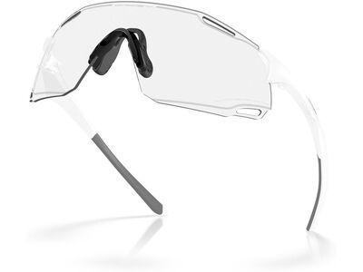Oakley Cybr Dyno Cyber Collection, Clear To Black Iridium Photochromic  / matte white - Bild 3