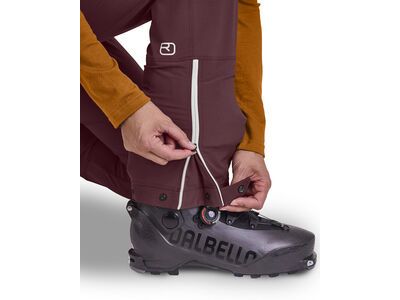 Ortovox Merino Airsolation Cevedale Pants W, dark pacific - Bild 4