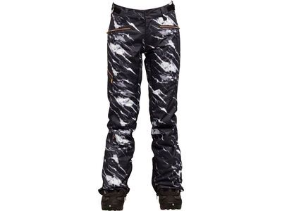 Nikita White Pine Pant, marble print - Snowboardhose