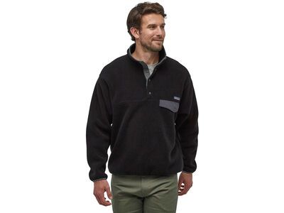 Patagonia Men's Synch Snap-T Pullover black w/forge grey