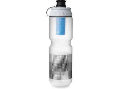 Hydrapak Breakaway+ 880 ml, charcoal/silver/blue - Bild 1