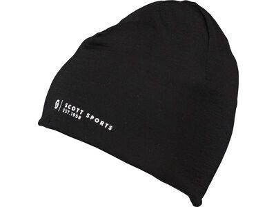 Scott Liner Merino Beanie, black