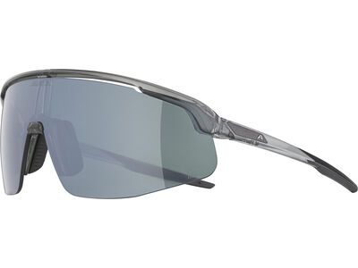 Alpina Turbo Pro Q-Lite, Green I Silver Mirror / grey-transparent gloss - Bild 4