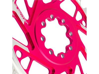 Burgtec 3 mm Offset Thick Thin Chainring SRAM 8-Bolt, toxic barbie pink - Bild 6