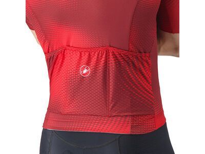 Castelli Vortice Jersey, red/rich red - Bild 4