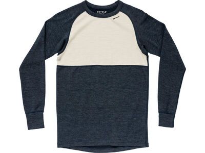 Devold Expedition Merino Silk Shirt Man, ink/offwhite