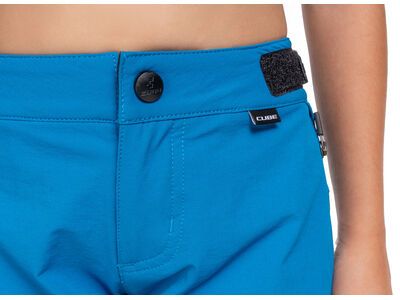 Cube MTB Baggy Short Rookie X Actionteam, blue - Bild 5