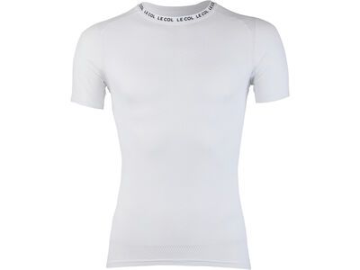 Le Col Pro Air Short Sleeve Base Layer, le col white