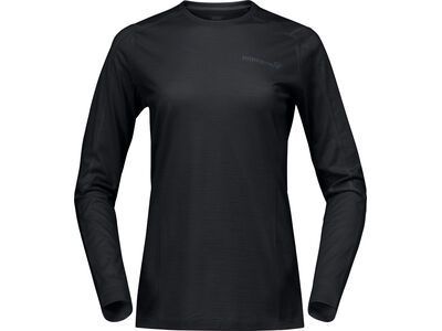 Norrona falketind equaliserUll Long Sleeve W's, caviar black - Bild 1