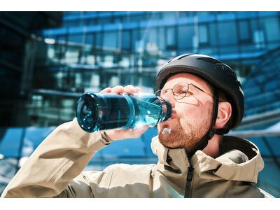 Fidlock Twist Bottle 700 Life + Bike Base, trans. dark blue - Bild 14