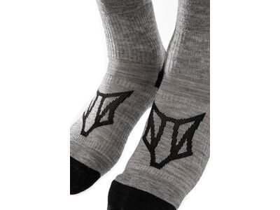 Woolf Merino Ulsaak Tech Sock, grey - Bild 2