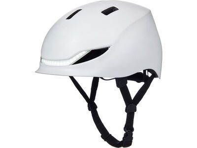 Lumos Street Helmet jet white