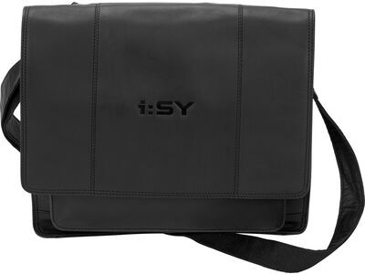 i:SY Leather Bag KLICKfix, black