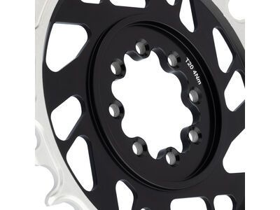 Burgtec 3 mm Offset Thick Thin Chainring SRAM 8-Bolt, black - Bild 3