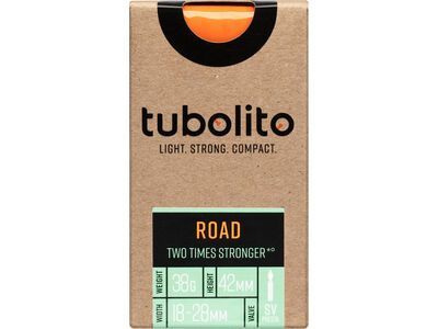 Tubolito Tubo Road 42 mm - 700C x 18-28C, orange - Bild 2