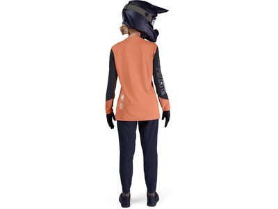 Fox Womans Defend LS Jersey Elevated, coral - Bild 6