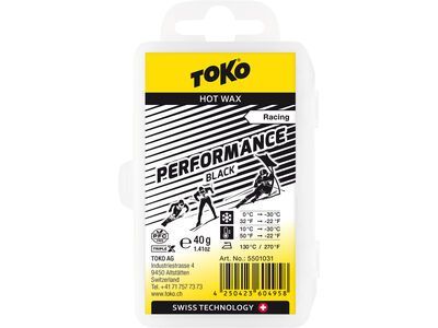Toko Performance Hot Wax, black