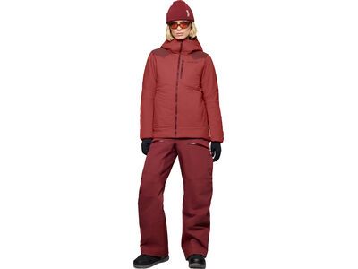 Norrona tamok thermo80 Zip Hood W's, cowhide/port - Bild 4