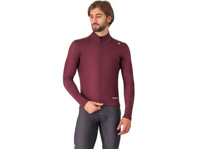 Castelli Espresso Air Jacket deep bordeaux