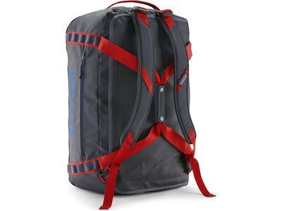 Patagonia Black Hole Duffel 55L, smolder blue w/amanita red - Bild 2