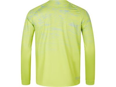 Endura LTD Marble Printed T-Shirt (Langarm), lime green - Bild 2