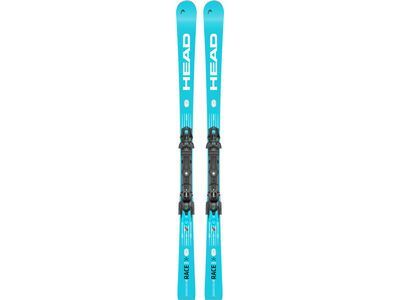 Head Worldcup Rebels e-Race Pro + Freeflex 14 GW, matt black/speed blue