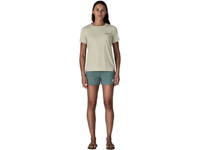 Patagonia Women's Capilene Cool Daily Shirt - Boardshort Logo, dyno white - Bild 6