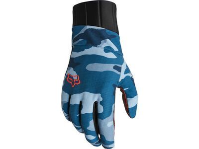 Fox Defend Pro Fire Glove, blue camo