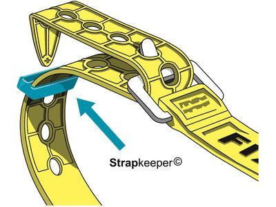 Fixplus Strapkeeper für 1,2 cm Straps - 4 Stück, black - Bild 2