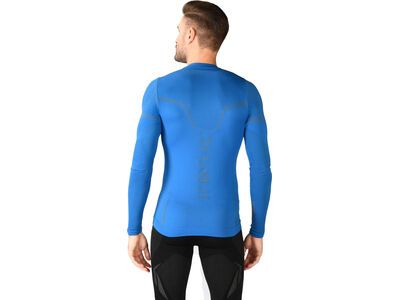 Iron-ic Long-Sleeve T-Shirt Performance 3DN Advance - Man, blue - Bild 3