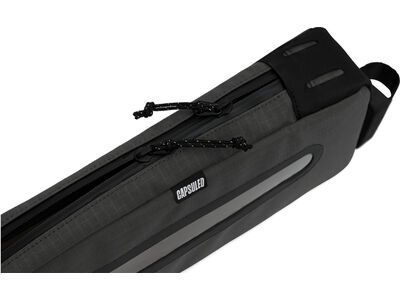 Capsuled Top Tube Bag, volcanic ash - Bild 5