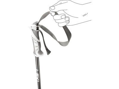 Leki Bliss, gunmetal/dark anthracite/white - Bild 3