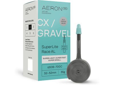 Aeron CX/Gravel - SuperLite Race AL / 32-52 / SV42 / 650B-700C - Bild 1